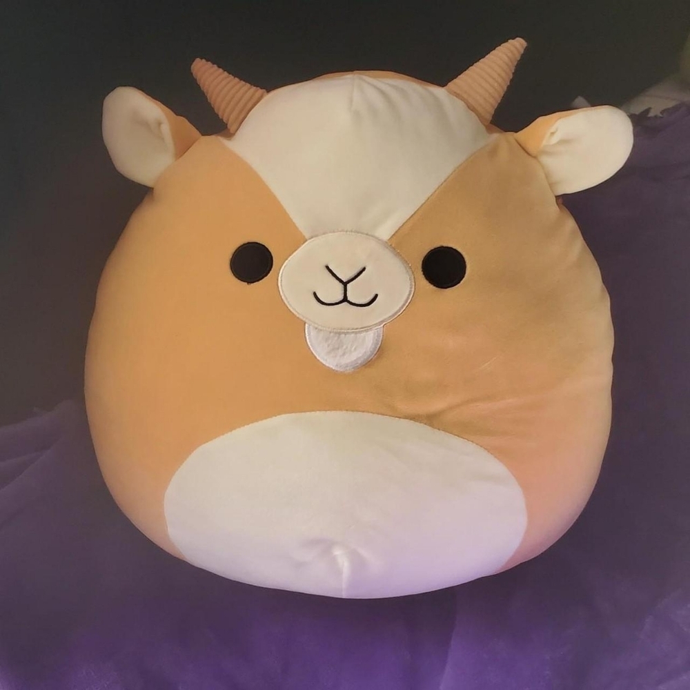 Cute Goat Squishmallow Plush